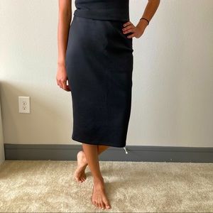 Apt 9 size M soft black pencil skirt